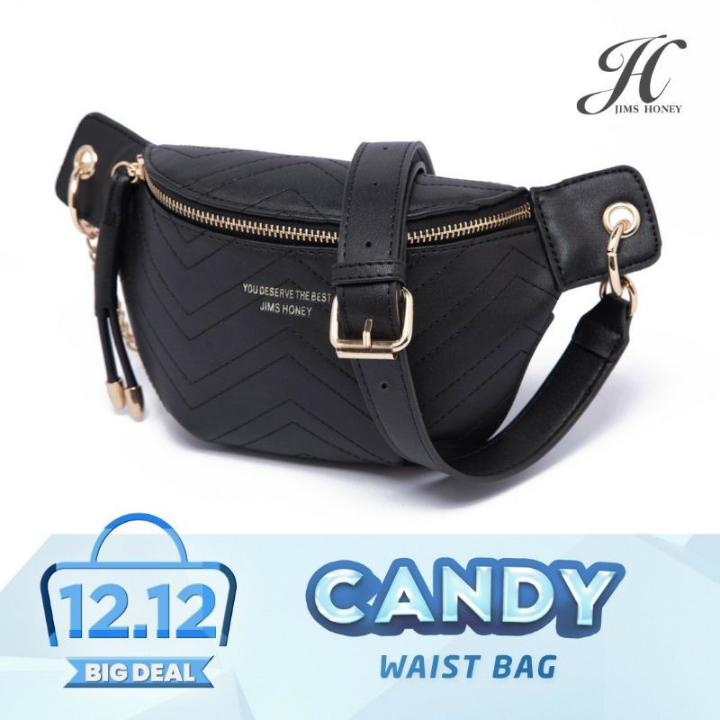 Candy Hanna Waist bag Jimshoney original tas selempang pinggang wanita fashion import realpic cod