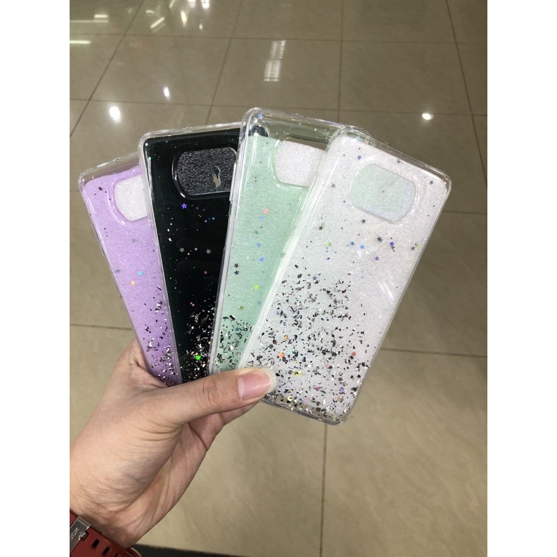 CASE GLITER POCOPHONE X3 NFC