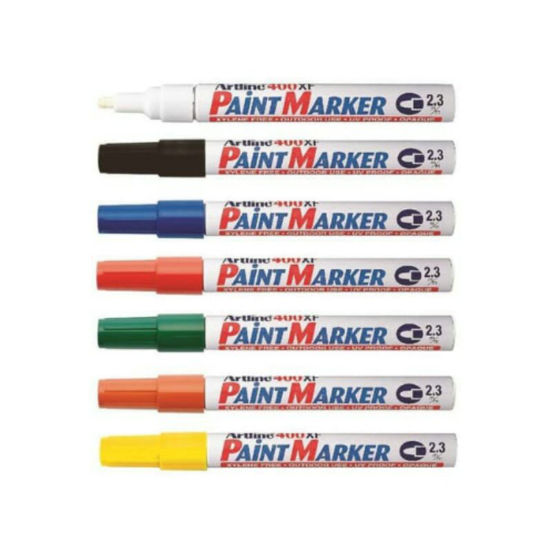 

Spidol Artline Paint Marker 400XF Putih 1 pcs