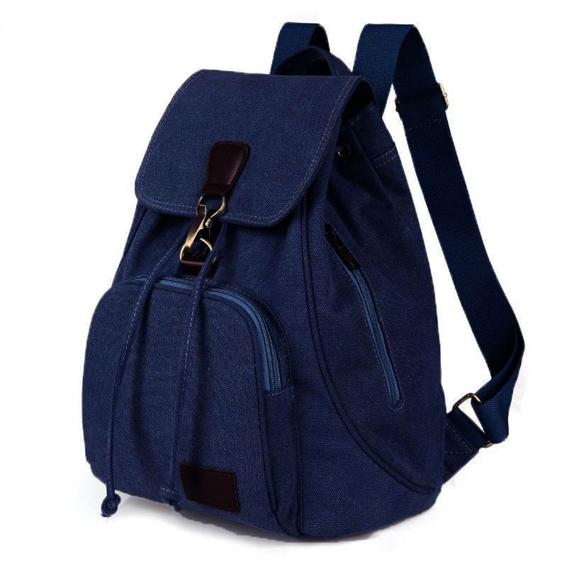 GHbag Klub New Arrival - Tas Ransel canvas IAC Backpack Up to 16 inch - Tas Ranse Tas Wanita Daypack