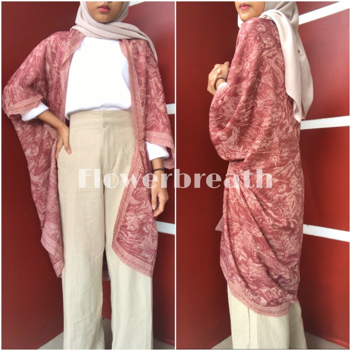 Scarf Outer - Outer Scarf - Baju Kondangan