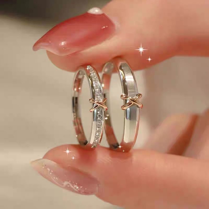 Cincin Berlian 925 silver Untuk Pria Dan Wanita