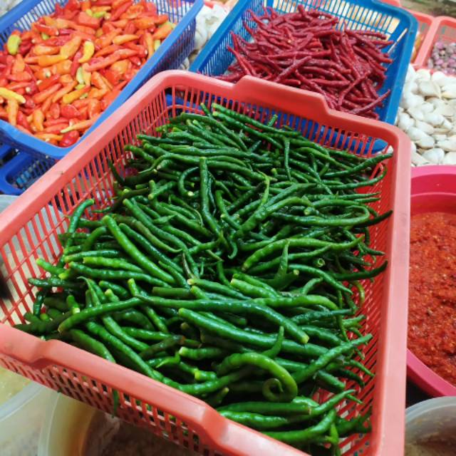 

Cabe Keriting Hijau Petik
