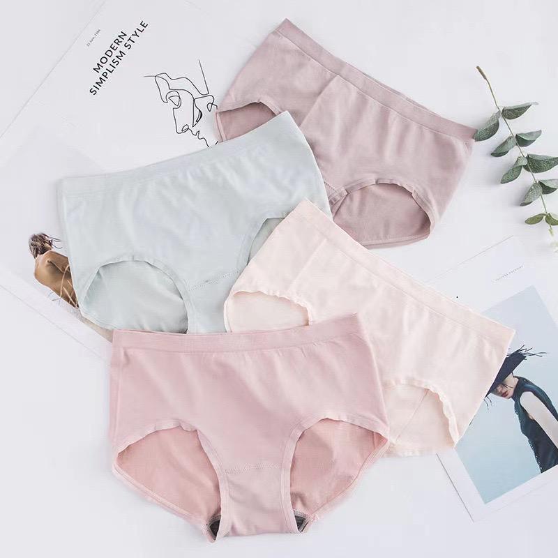 LINGERIEMASTER - (C-22) [Set Kotak 4pcs] TERMURAH Celana dalam antibakteri graphene wanita Pakaian Dalam CD Seamless BISA COD-C-22 TANPA KOTAK