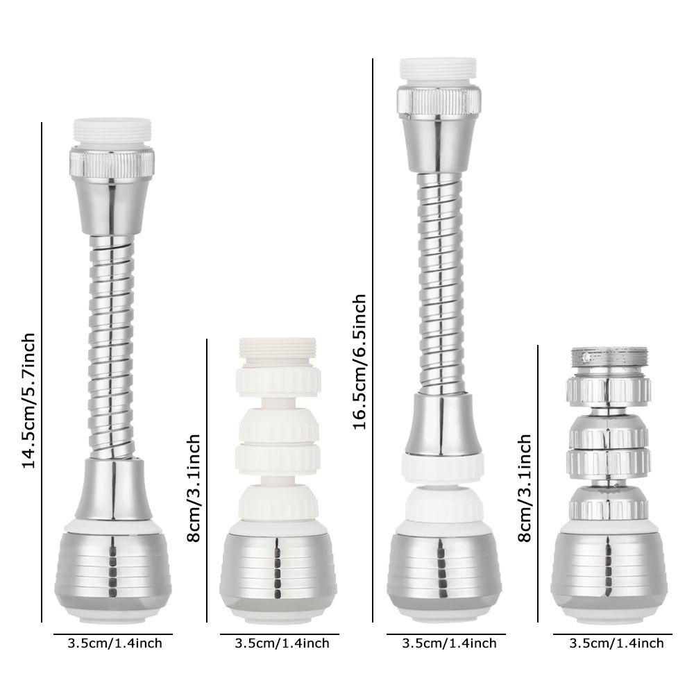 TOP Kran Fleksibel Semprotan Multifungsi Keluar Air 360derajat Faucet Nozzle