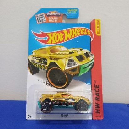 RD 08 Hotwheels Gold/Silver