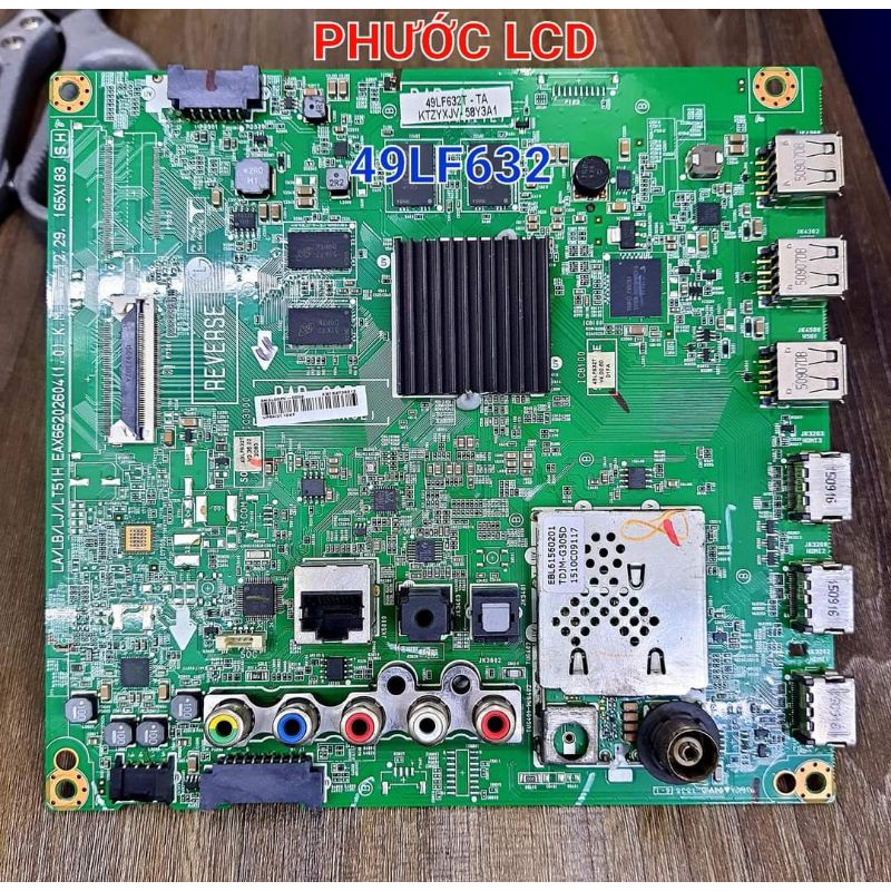 MB - MAINBOARD TV LED LG 43LF630 - 43LF630T
