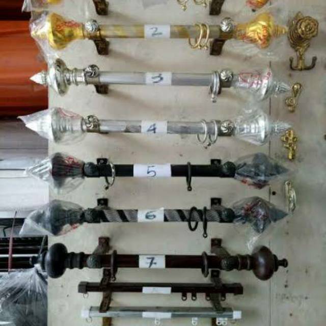 BESI GORDEN Full Set Kaki dan Tutup Sekrup Hook