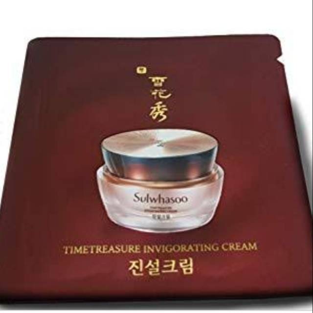 Sulwhasoo timetreasure invigorating cream/serum/eye serum/eye cream (sachet)