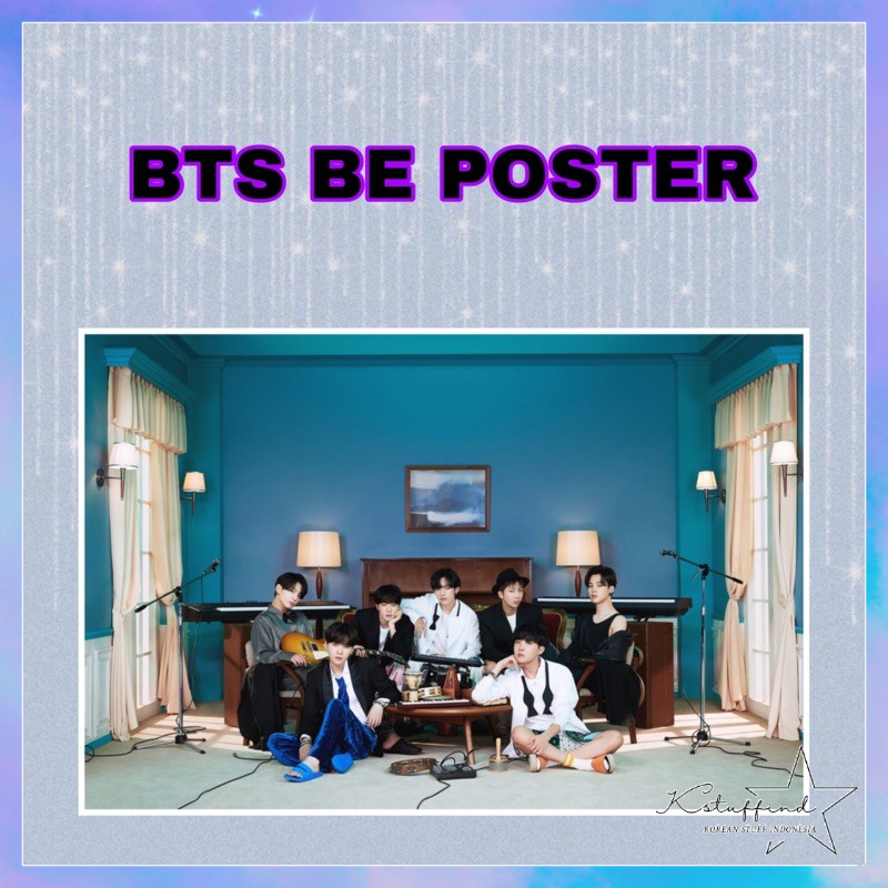 [kstuffind] BTS BE Poster Murah BTS Poster kpop