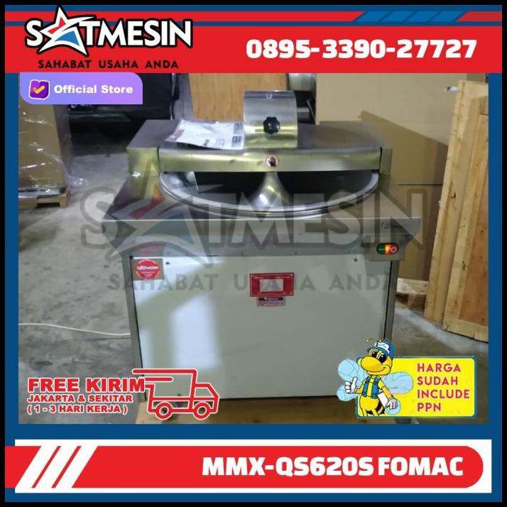 Promo Bowl Cutter Fomac Mmx-Qs620S Silent Cutter Mesin Adonan Bakso