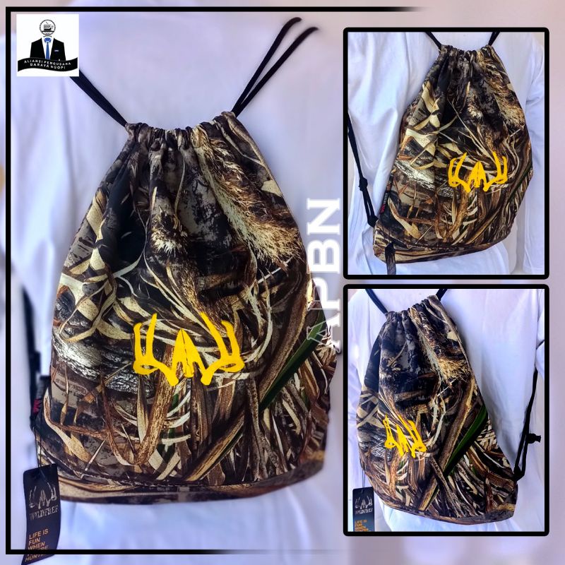 Tas Rangsel Pria Beburu Hunting Camo Model Serut Realtre Max5