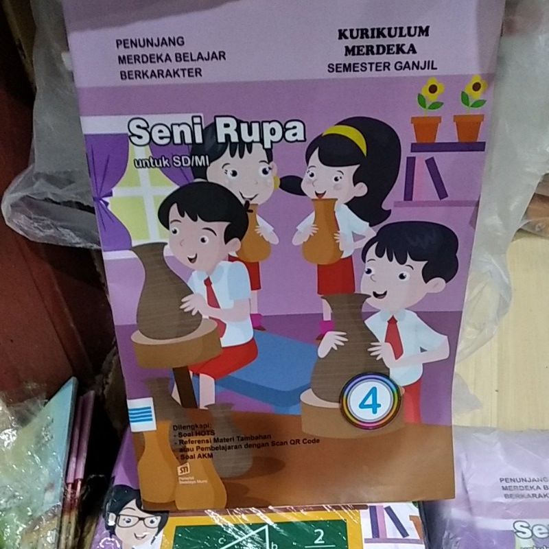 LKS seni rupa kelas 4, kurikulum merdeka, swadaya murni
