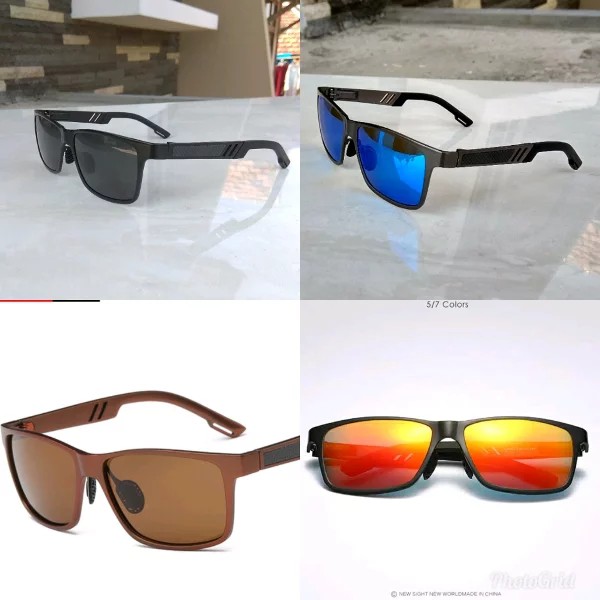 Kacamata Pria VIETHDIA Polarized Aluminum Alloy