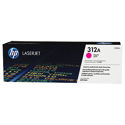 Toner HP 312A Original (CF380A, CF381A, CF382A, CF383A)