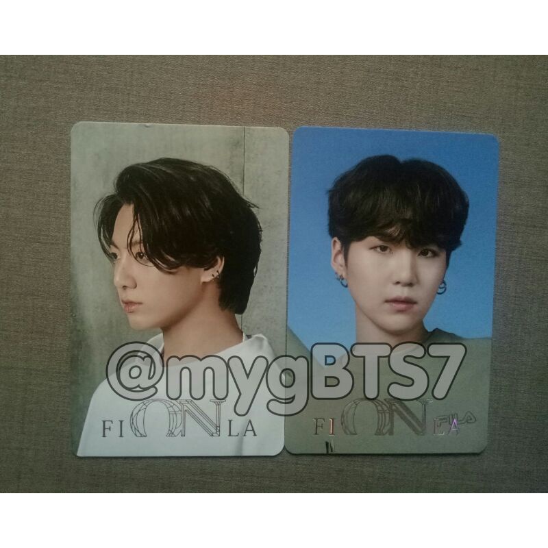 PC FILA ON SUGA yoongi JK jungkook (take all only)