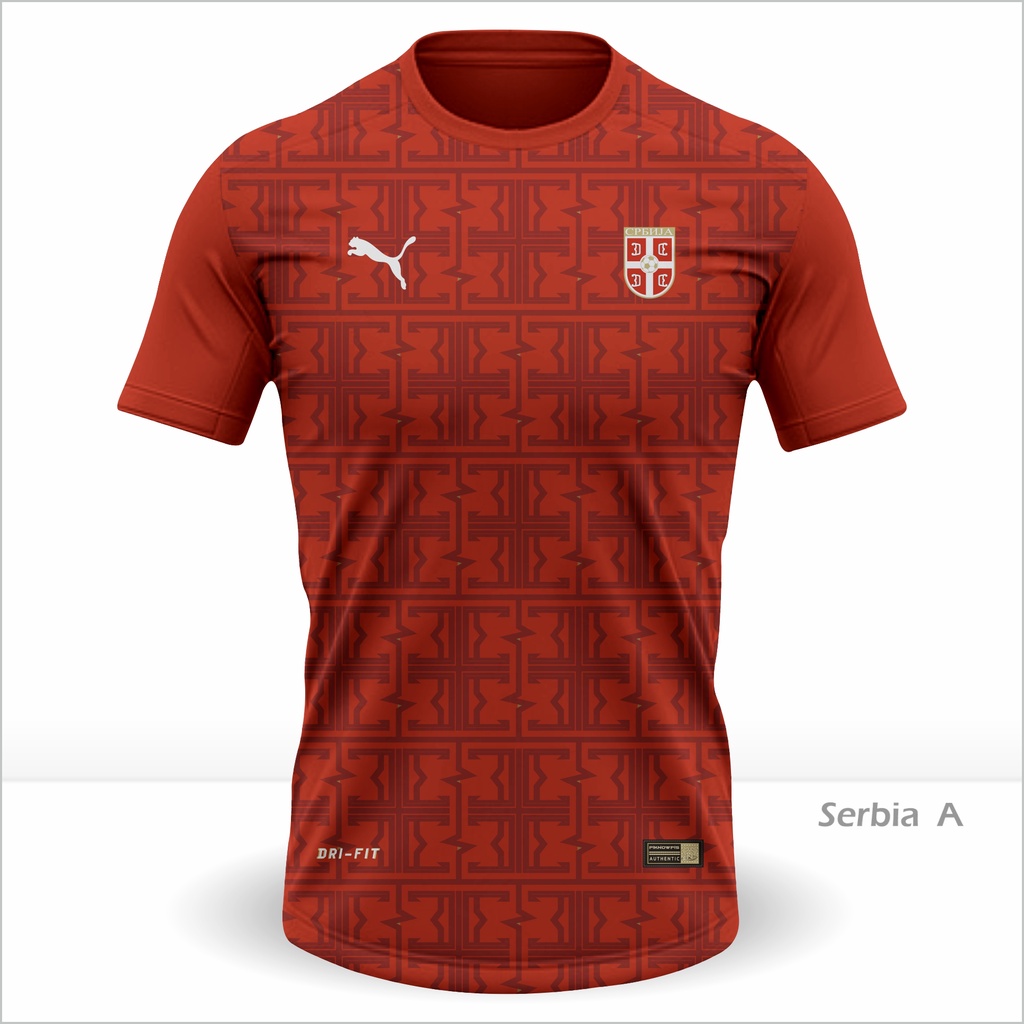 KAOS JERSEY SERBIA / BAJU PIKNOWPIS
