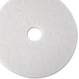 ✲ 3M White Super Polish Pad 4100, 16 inch Floor Buffing Pad ◄