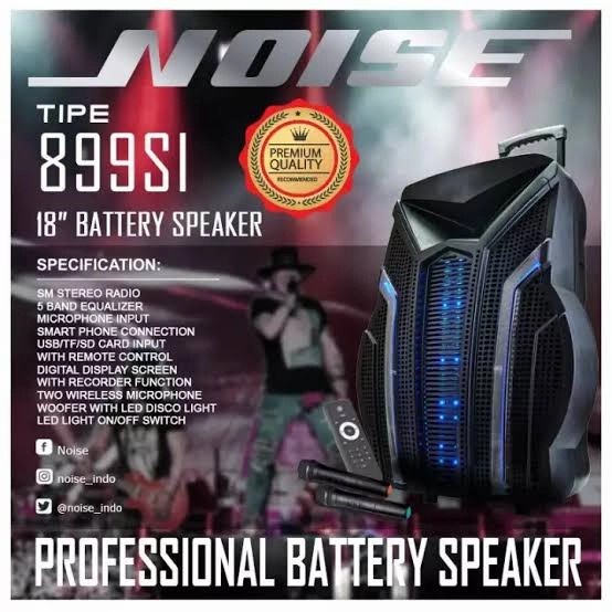 SPEAKER AKTIF MEETING BLUETOOTH NOISE 899 S1 FREE 2 MIC WIRELESS 899S1