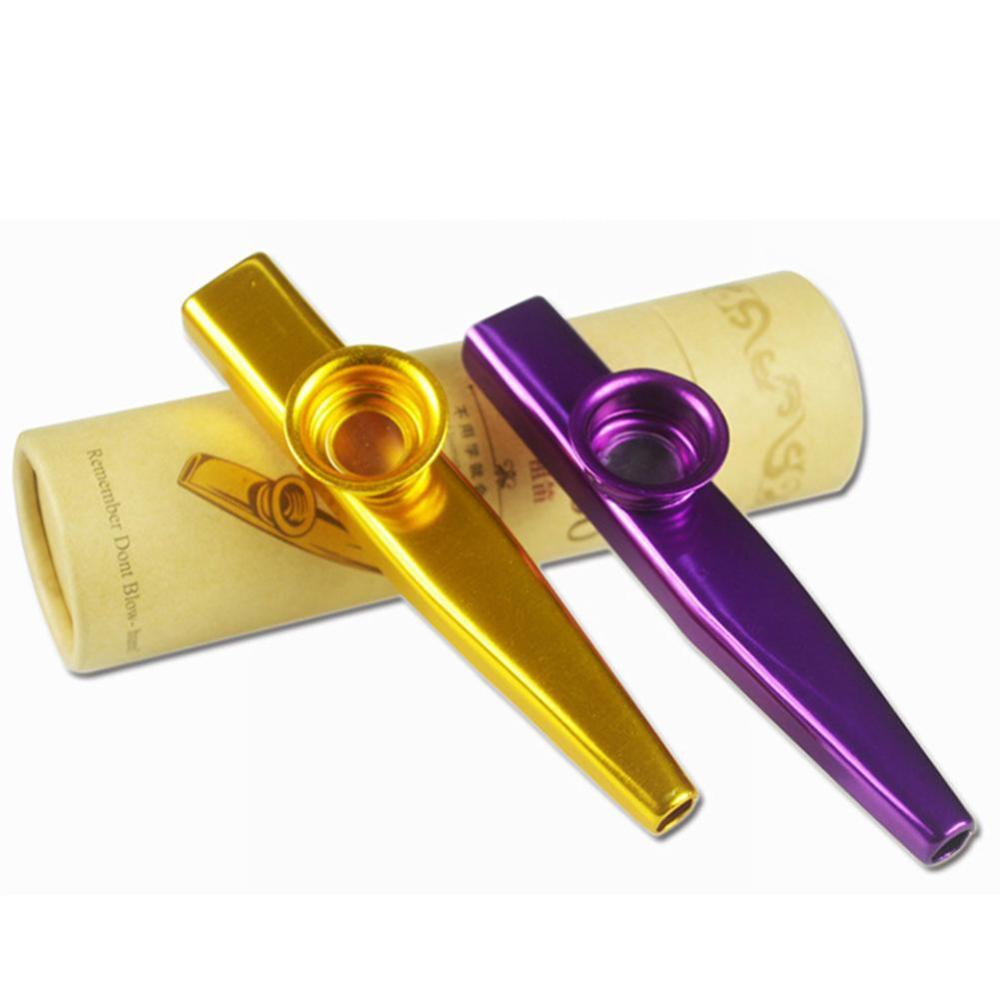 Timekey Harmonika Kazoo Bahan Metal Untuk Hadiah Anak G2H3