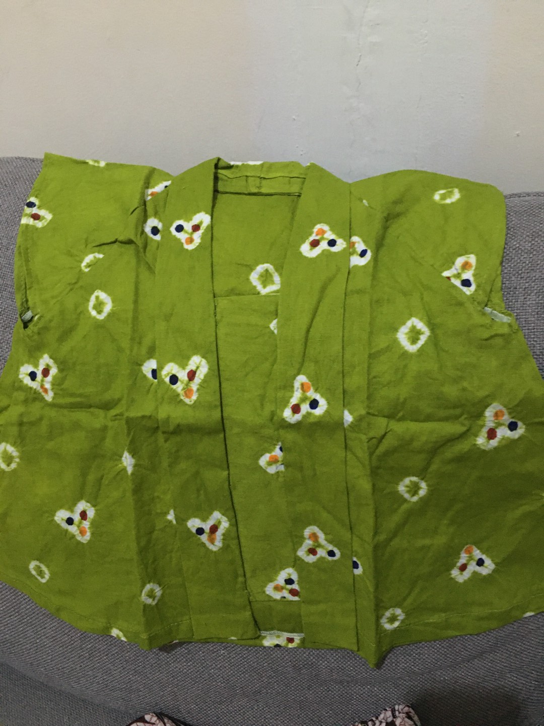 Kebaya Kutubaru Anak - Jumputan Ori | Kebaya Batik Anak | Baju Sekolah Anak | Kebaya Jumputan Ori