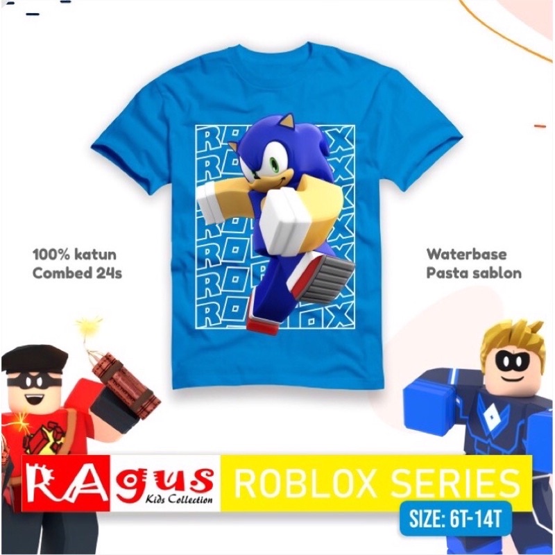 RAgus BOY TEE ROBLOX SERIES Size 68101214T