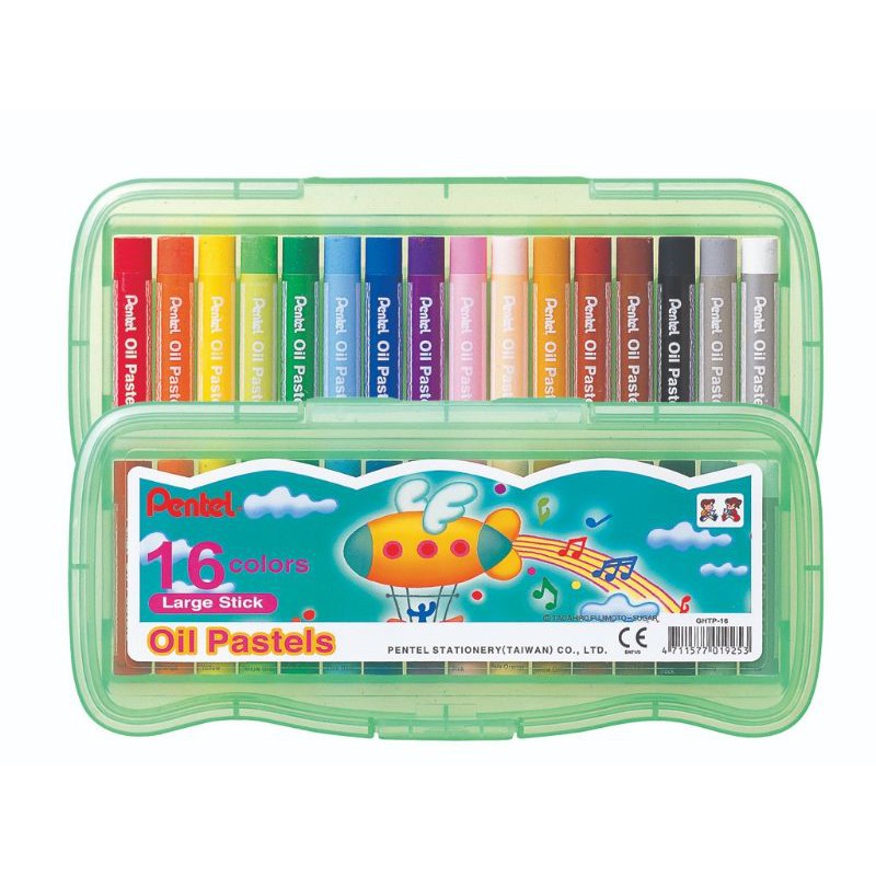 

crayon pentel 16 warna GHTP-16/large stick