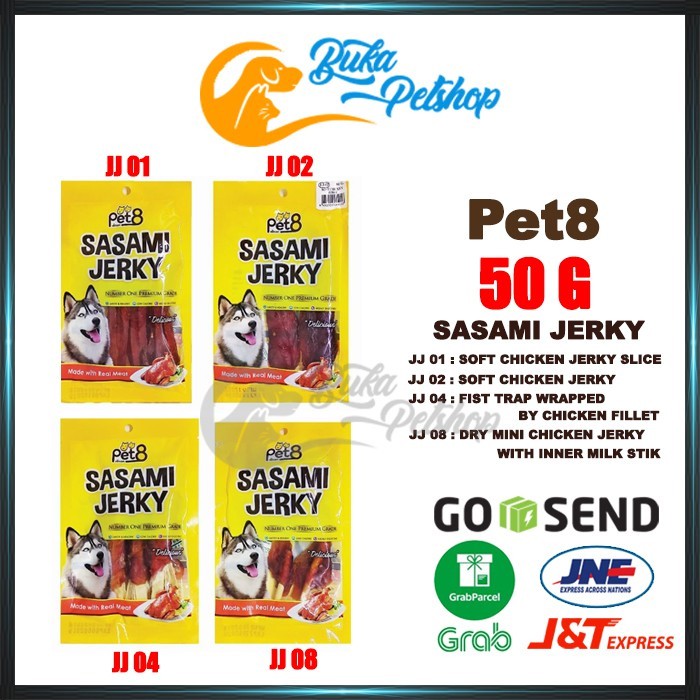 Snack Anjing SASAMI JERKY 50g