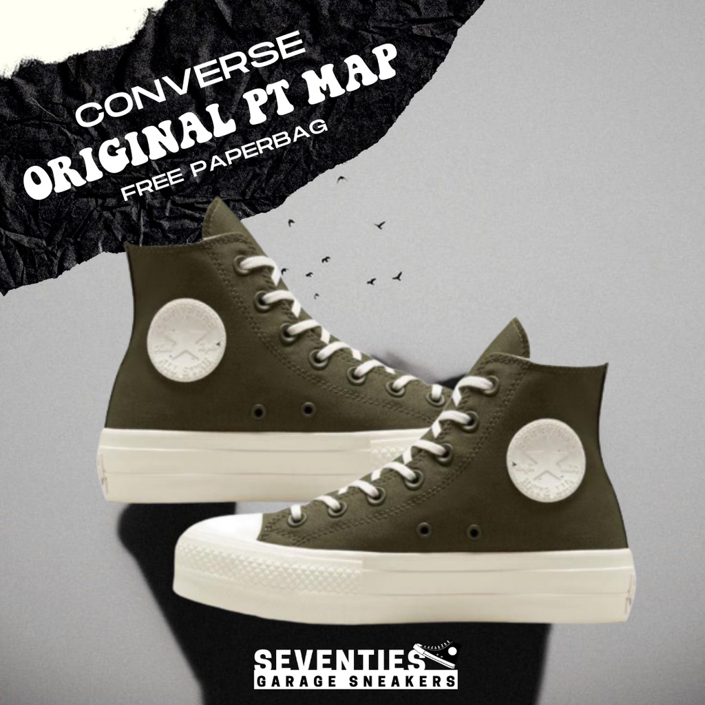 chuck taylor all star mix recycled platform hi