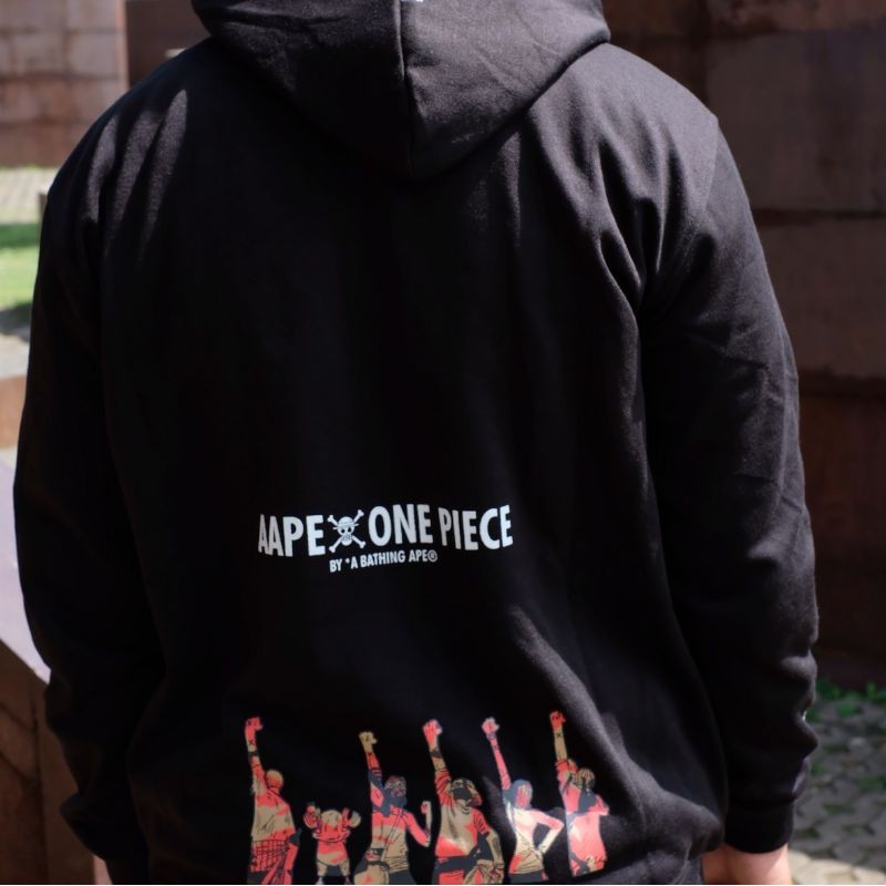 sweater hoodie one piece Jaket One piece sweater AApe Murah