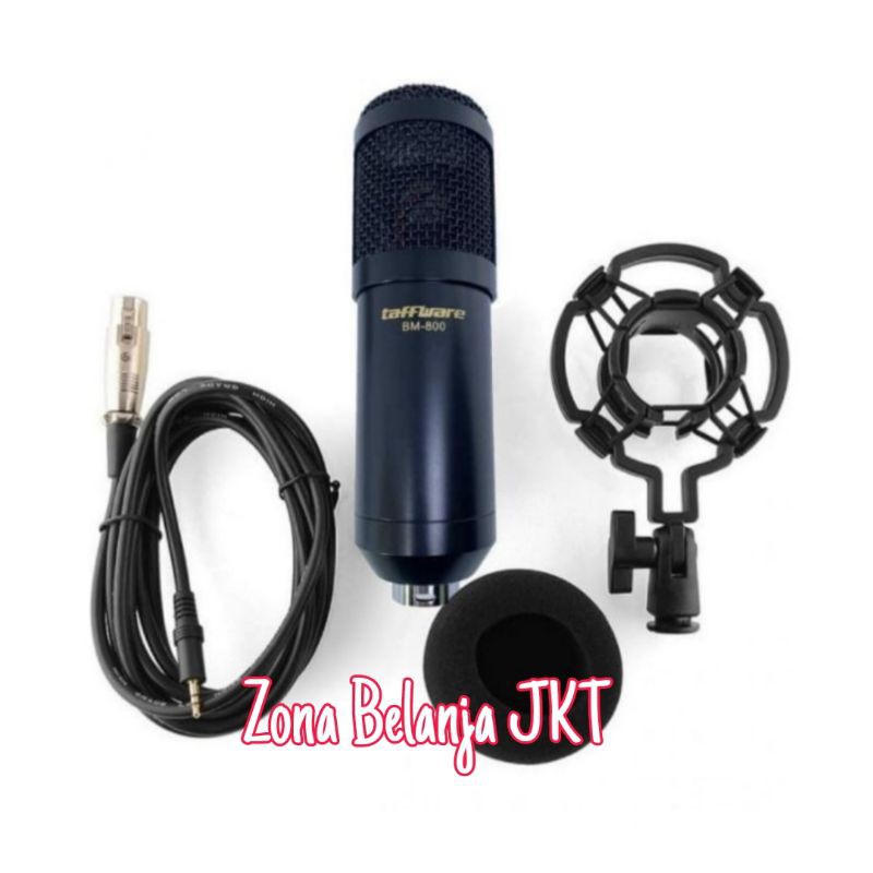 MIKROFON MIC CONDENSER BM800 BM 800 RECORDING PODCAST MICROPHONE KONDENSER LAPTOP PC HANDPHONE