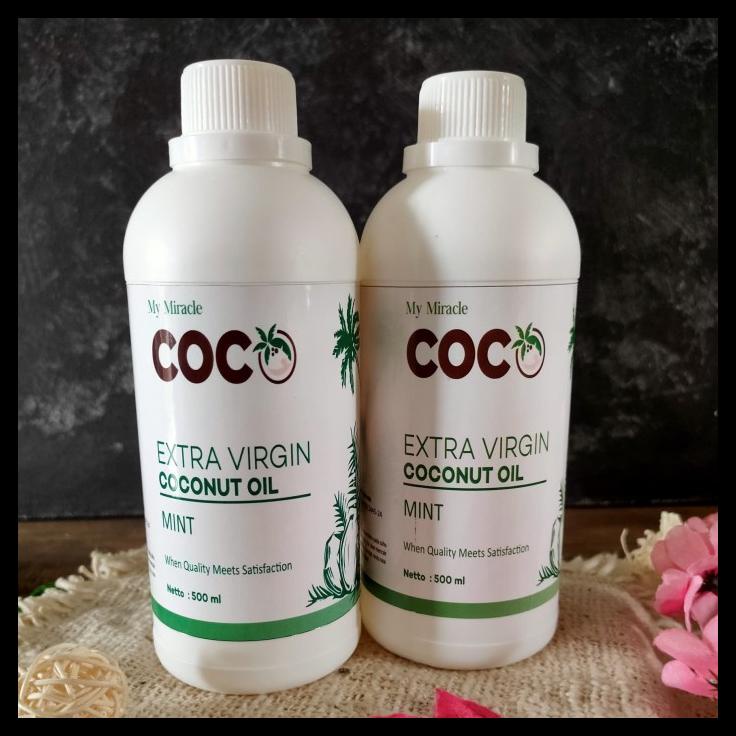 

DISKON TERBATAS !!! VCO MIRACLE COCO RASA MINT 500ML TERLARIS