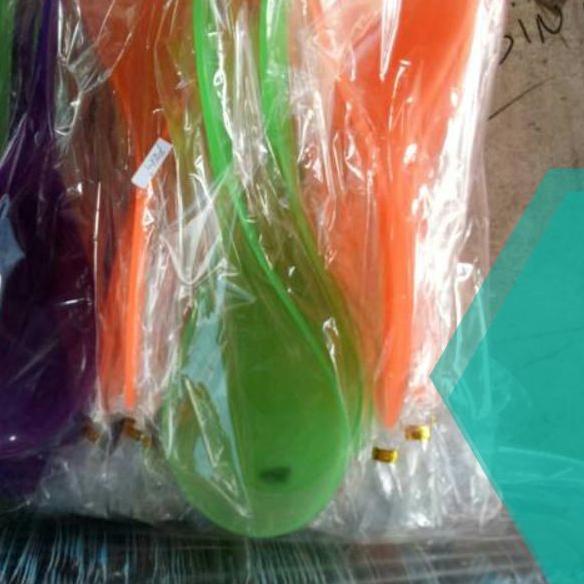 

➵ souvenir murah 50 Pcs Centong Nasi Pelangi Warna Cantik Plastik Packing Plastik Ikat Kawat Emas ♥