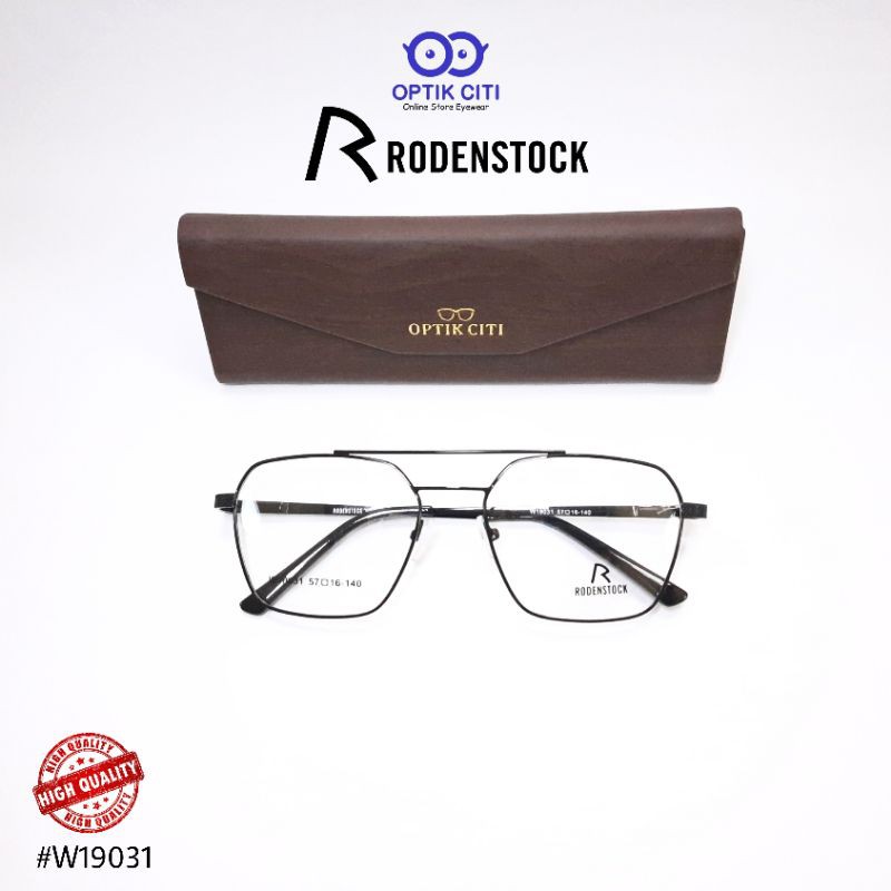 Frame Kacamata Aviator Classic Rodenstock High Quality