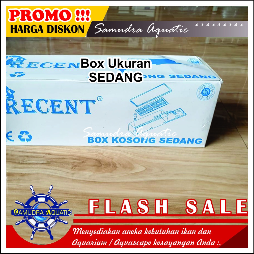 Kotak Box Filter Aquarium (SEDANG) Aquascape, Box Kosong Filter Aquarium Aquascape