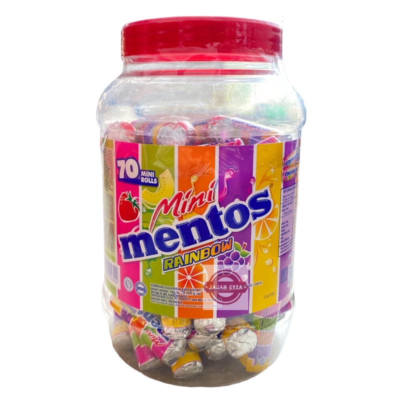 MENTOS MINI TOPLES / MENTOS ROLL ANEH BUAH / KEMBANG GULA ANEKA RASA
