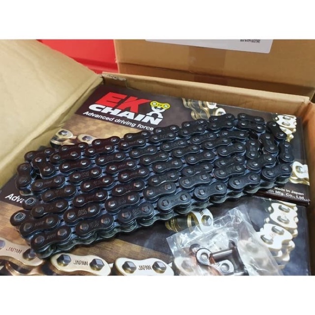 Rantai EK Chain MVXZ 530 120Link Original JAPAN