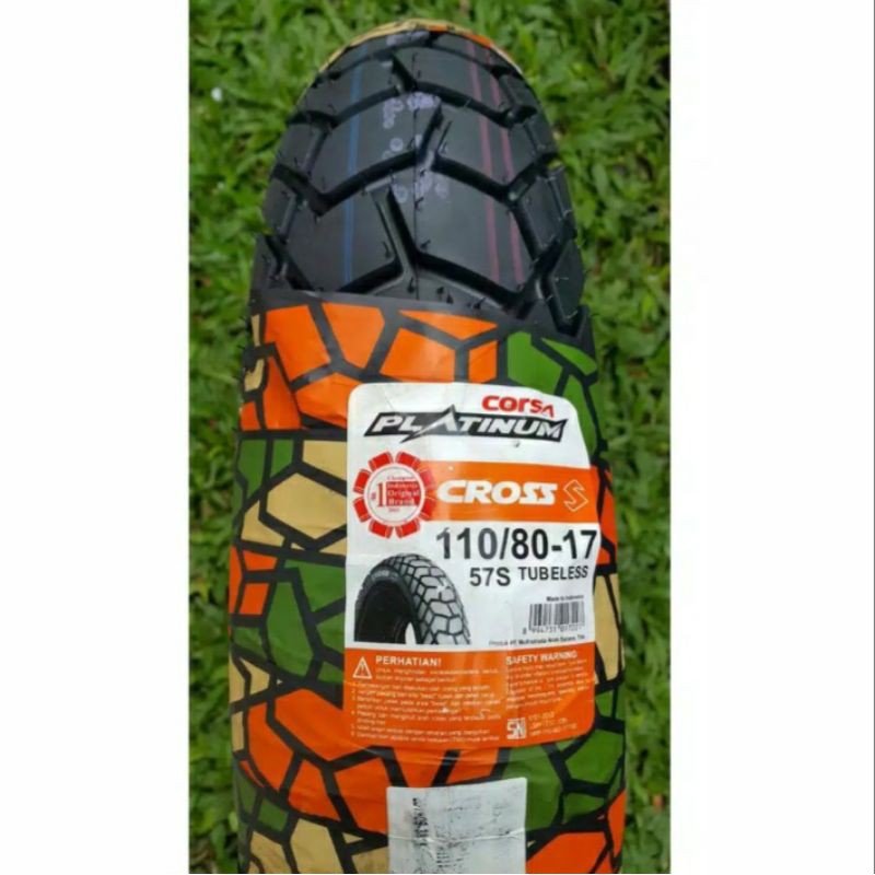 Ban Corsa platinum Cross s 110/80 -17