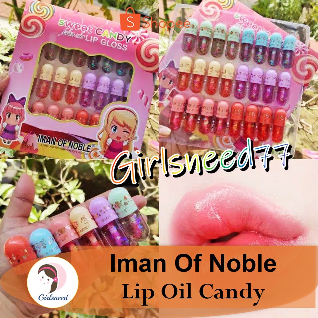 IMAN OF NOBLE Lip Oil Candy GIRLSNEED77