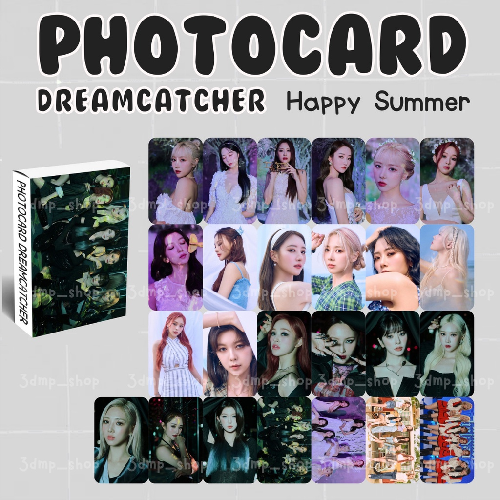 [25 Lembar] Photocard Photo lomo card Lomocard Dreamcatcher Happy Summer apocalypse from us