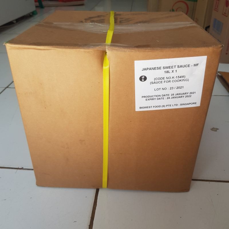 

Japanese Sweet Sauce 18 Liter Mirin Singapur WJMshop Makassar