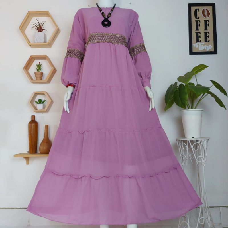 GAMIS CERUTY BABYDOLL RENDA TERBARU OOTD WANITA KEKINIAN