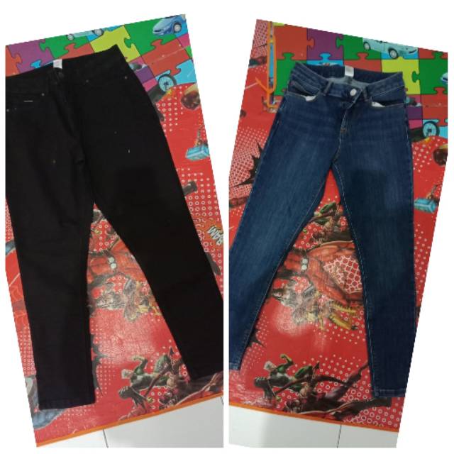 Celana panjang denim anko