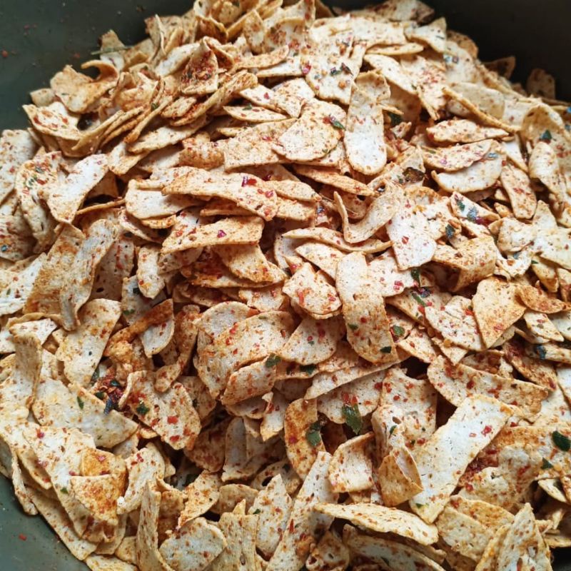 

Next Food/cemilan basreng/basreng daun jeruk original/basreng daun jeruk pedas