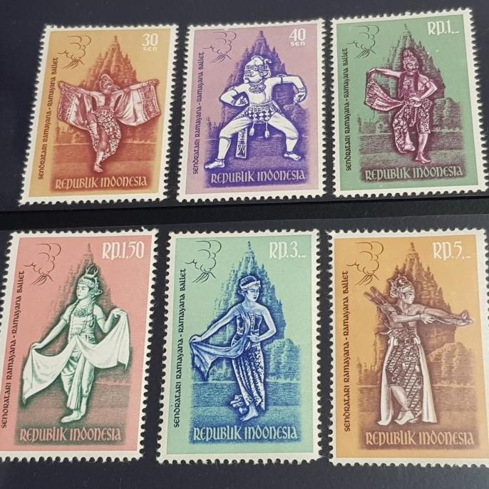 

Promo Awal tahun Perangko/Prangko Indonesia. 1962. Seri Penari RAMAYANA Promo Awal tahun