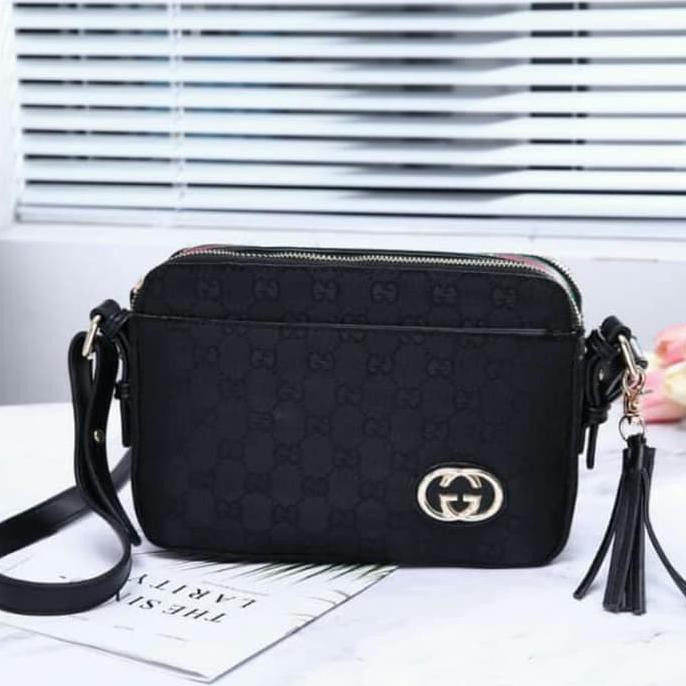 Tas Gucci GG Kanvas Piper Toaster Crossbody H669 Semi Premium -