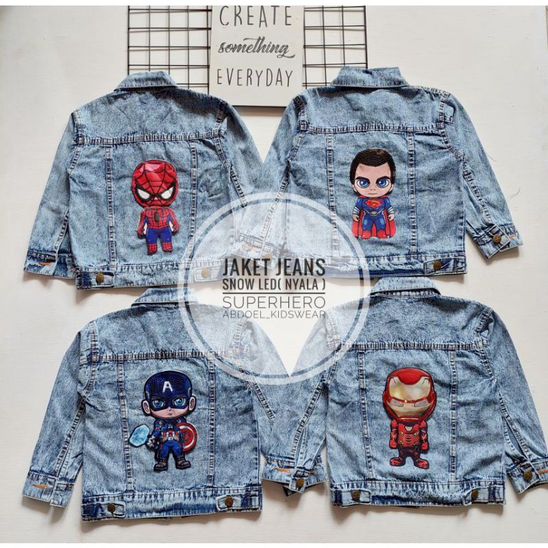 JAKET JEANS NYALA ANAK LAKI-LAKI