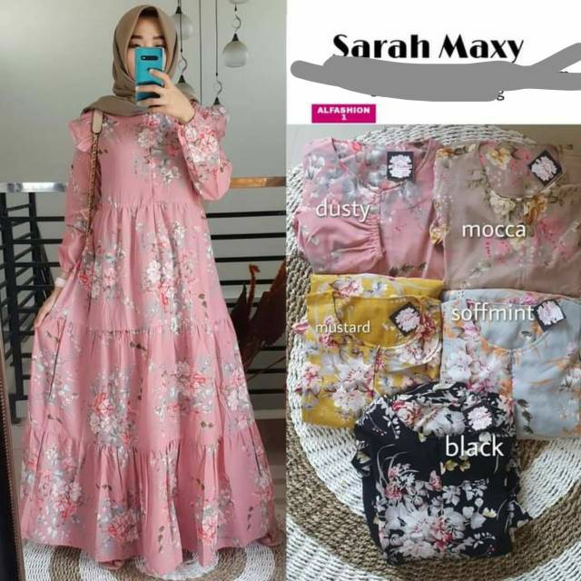 Gamis sarah maxy matt seruti bebydol Busui