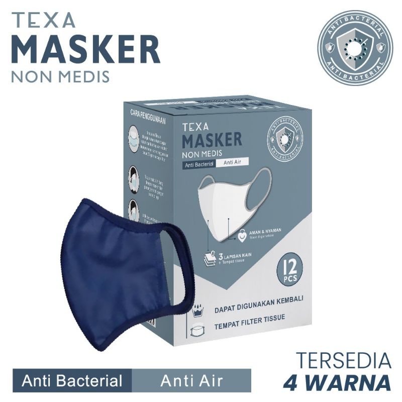 Texa masker kain non medis kemasan box