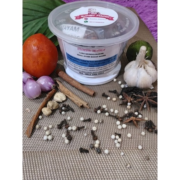 

bumbu ayam/ikan bakar (ada 2 varian bakar manis pedas ,bakar pedas)